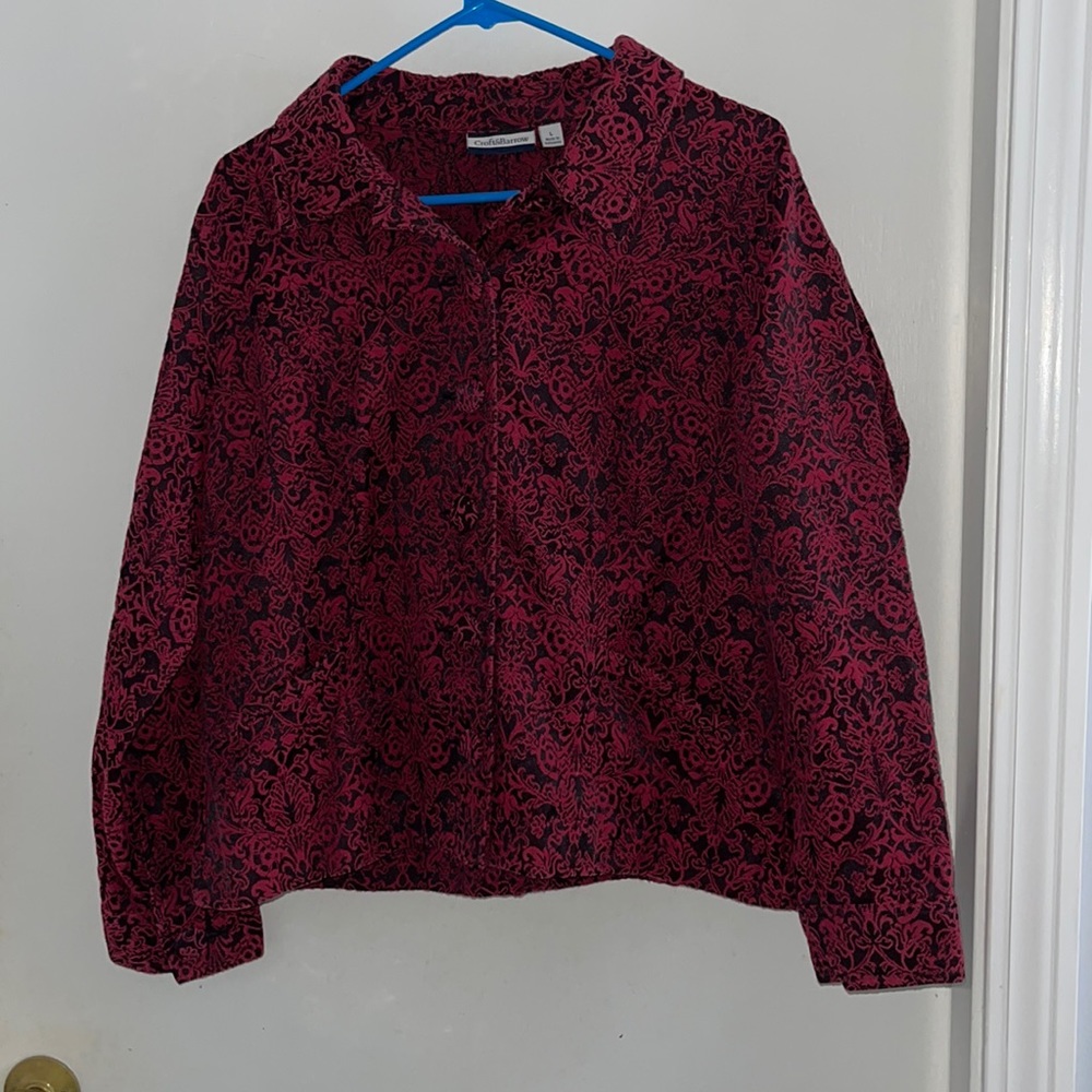 Vintage Croft & Barrow Button Up Jacket/Blazer